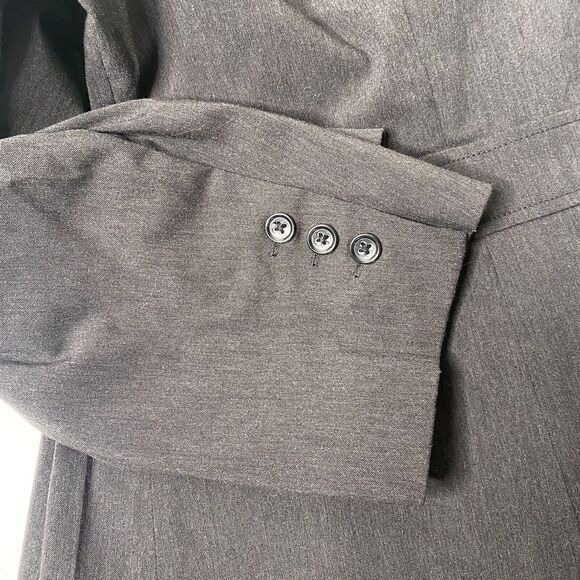 Lane Bryant Blazer Jacket Womens Size 18 Black 3 Button Single Breasted - Picture 11 of 11